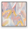 Brush Strokes in Warm Pastel A
